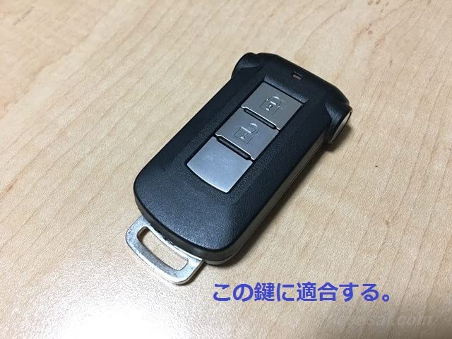 Чехол для ключа с дистанционным управлением для автомобиля Delica D5 Outlander PHV Eclipse Cross Days Rooks ek Space Custom Exclusive Smart Key Cover [Kinotaka]