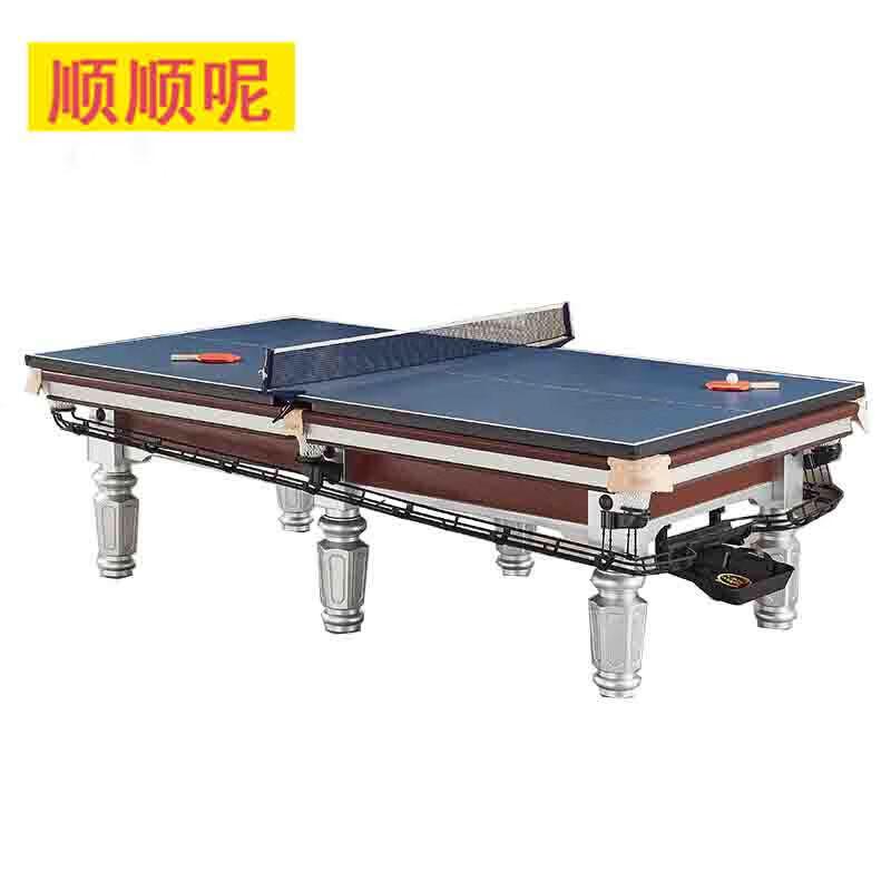 Shunshunni Marble Top Chinese 8-Ball Pool Table