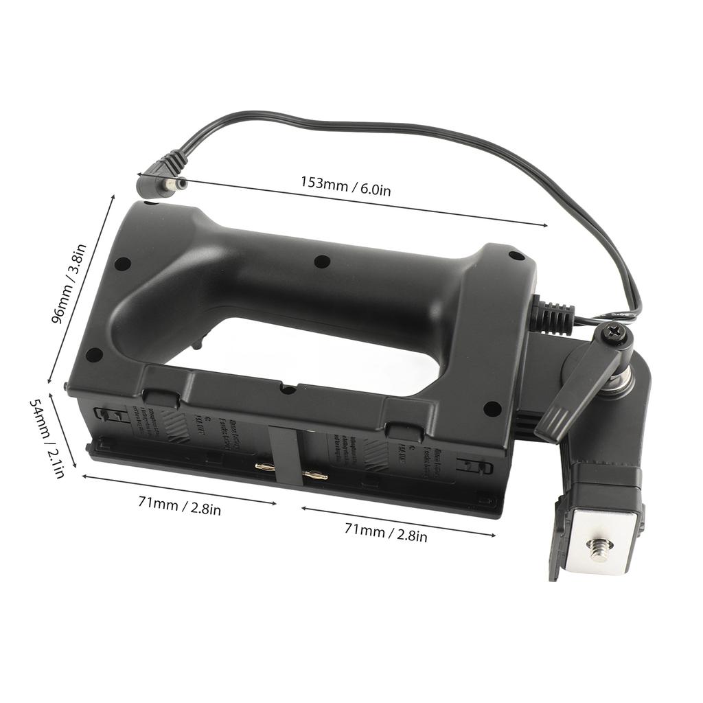 Для рукоятки-основания питания от аккумулятора NP F для светодиодного видеосвета YNLUX100 для YNLUX100 Pro