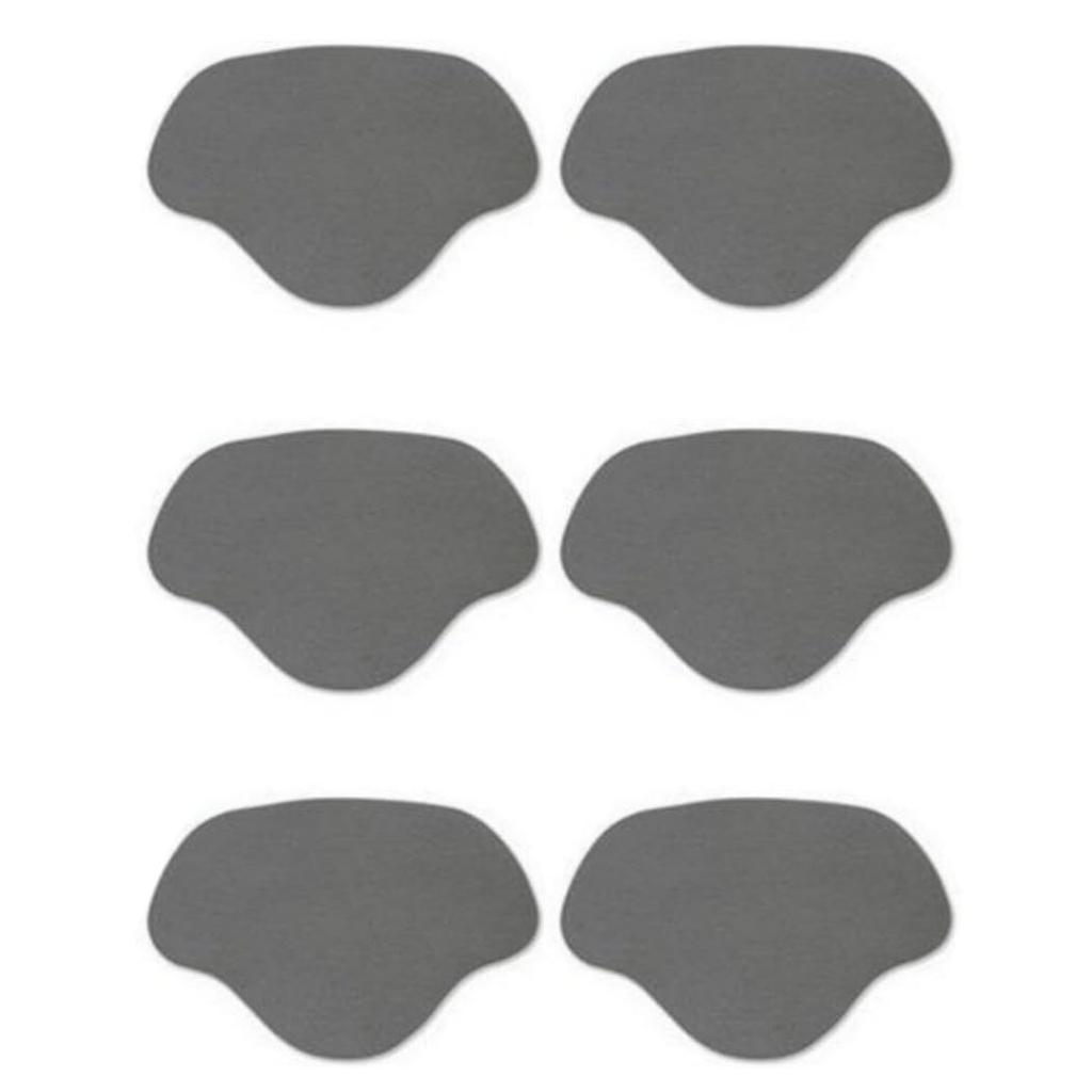 HappyHome Shoe Heel Repair Shoe Repair Shoe Inside Repair Leather Heel Set of 3 6 Pieces Patch, Material, Repair, Supplies, Sneakers, Shoes, Anti-slip