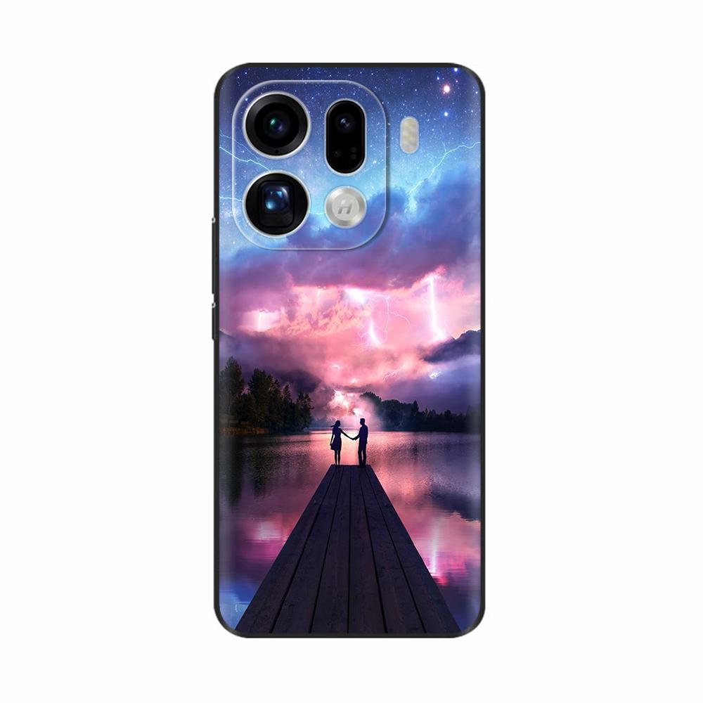 Чехол для OPPO Find X9 Pro Милые Цветы Мультяшная Задняя Крышка Для OPPO Find X9 Чехлы FindX9 Pro Ударопрочные Чехлы для Телефона Funda Оболочки