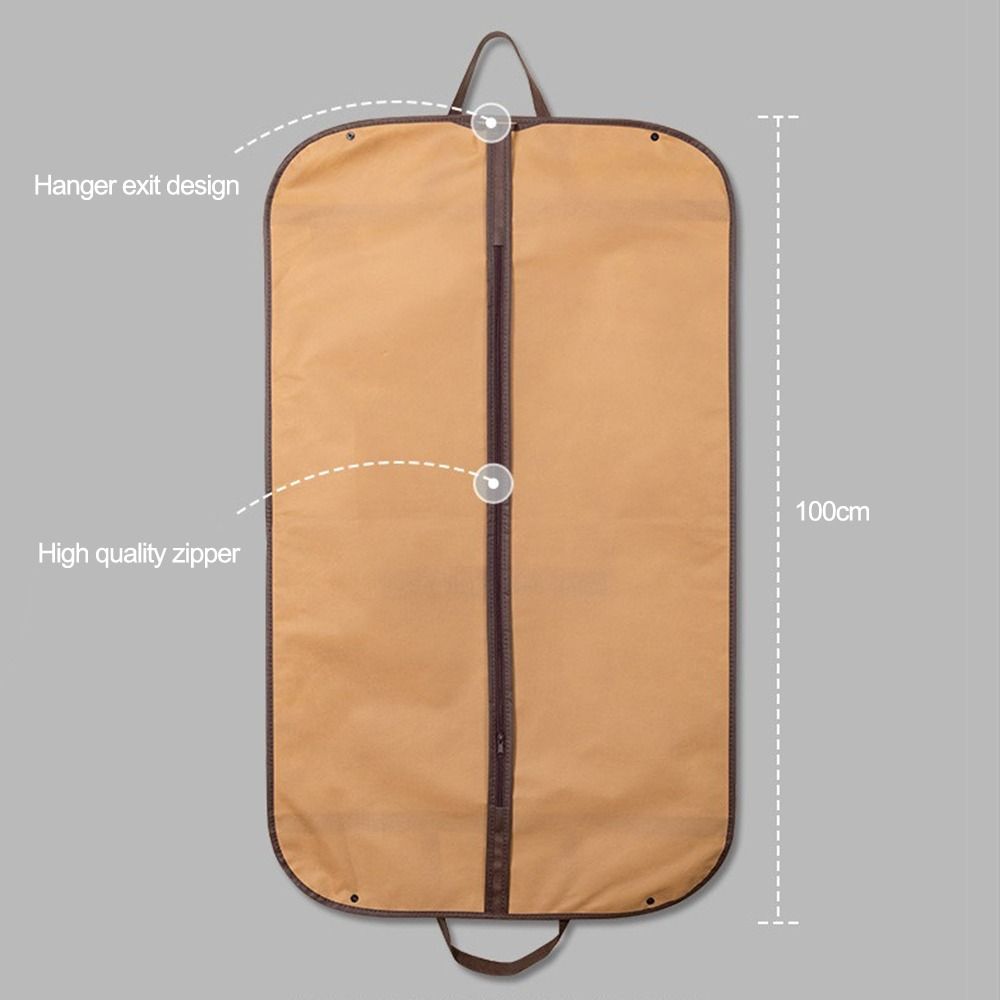 Foldable Garment Bag Non-woven Clothing Dustproof Cover New Suit Storage Bag