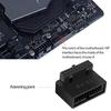 Конвертер USB для материнской платы, Беспроводная передача, АБС, Легкая установка, USB3.0 19/20-контактный, 90 градусов