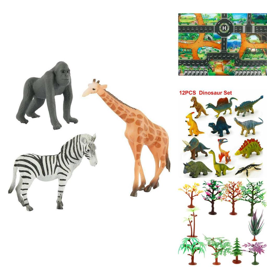 Красочные 12 шт. Детские игрушки Маленькие пластиковые фигурки Идеально подходят для образовательных сафари и исследования океана