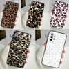 African Leopard Print Case For Samsung Galaxy A54 A34 A14 A13 A33 A53 A12 A32 A52 A71 A51 A15 A25 A35 A55 Cover