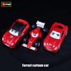 Ббураго 1:43 Официально лицензированная Милая Игрушка Q-Версии Ferrari F1 F10 599 Gtb Из Сплава Роскошный Автомобиль Литая Модель Автомобиля Игрушка Подарок