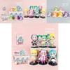 Hatsune Miku Pvc Figurine Collection Set With Assembly For Anime Enthusiasts And Display