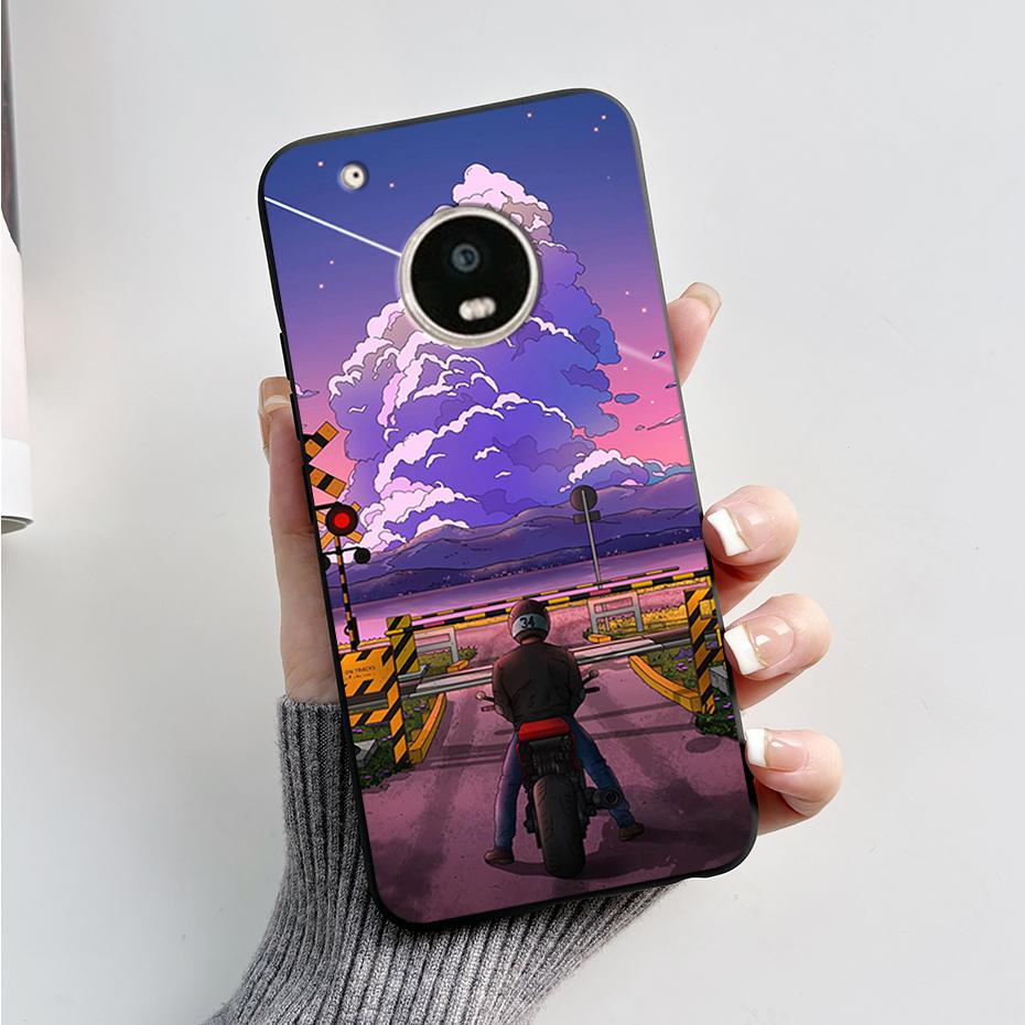 For Motorola Moto G5 Plus Case Fashion Soft TPU Silicone Back Cover for Moto G5s G5 Plus Phone Case G 5s G5Plus Protective Coque