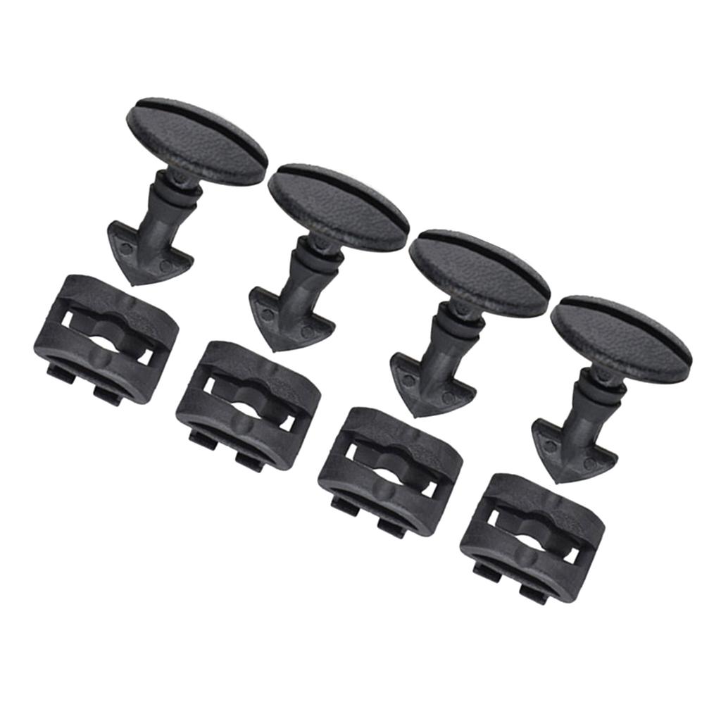 Bumper Towing Eye Hook Cover Clips Screws Trim Turn Lock Insert Kit for Evoque Discovery 3 4 Bumper Fender Grille Clips