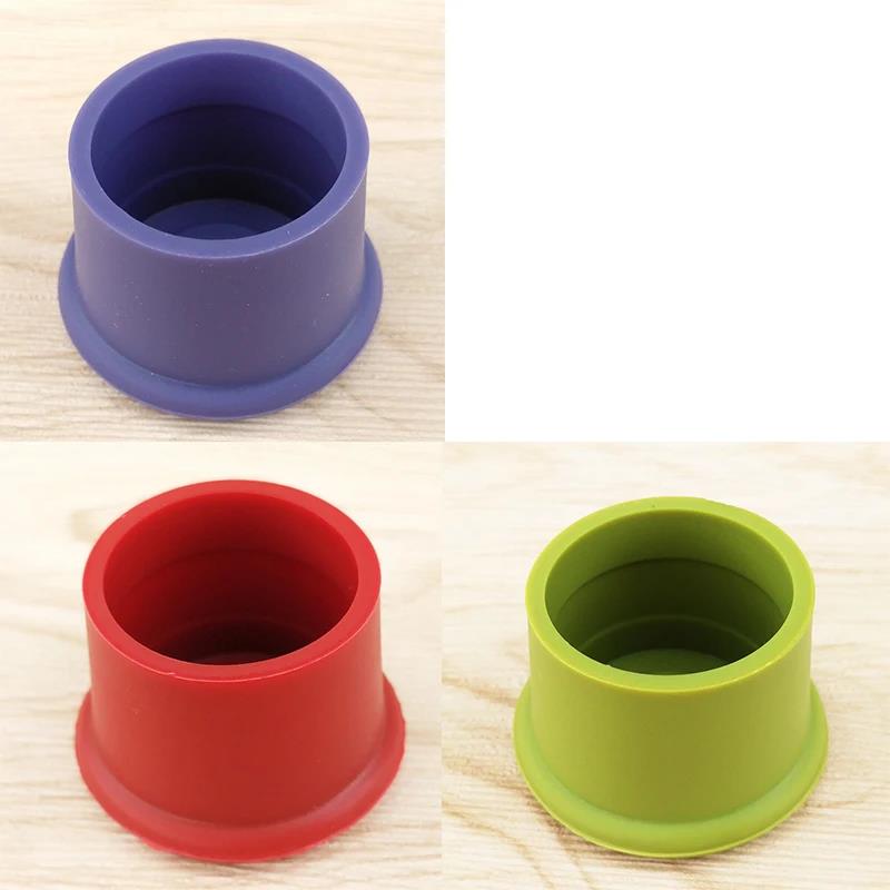 1/2/3/5Pcs Bottle Stopper Food Grade Multicolor Silicone Wine Bottle Preservation Cover RedWine Leak Proof Stopper Cap 5