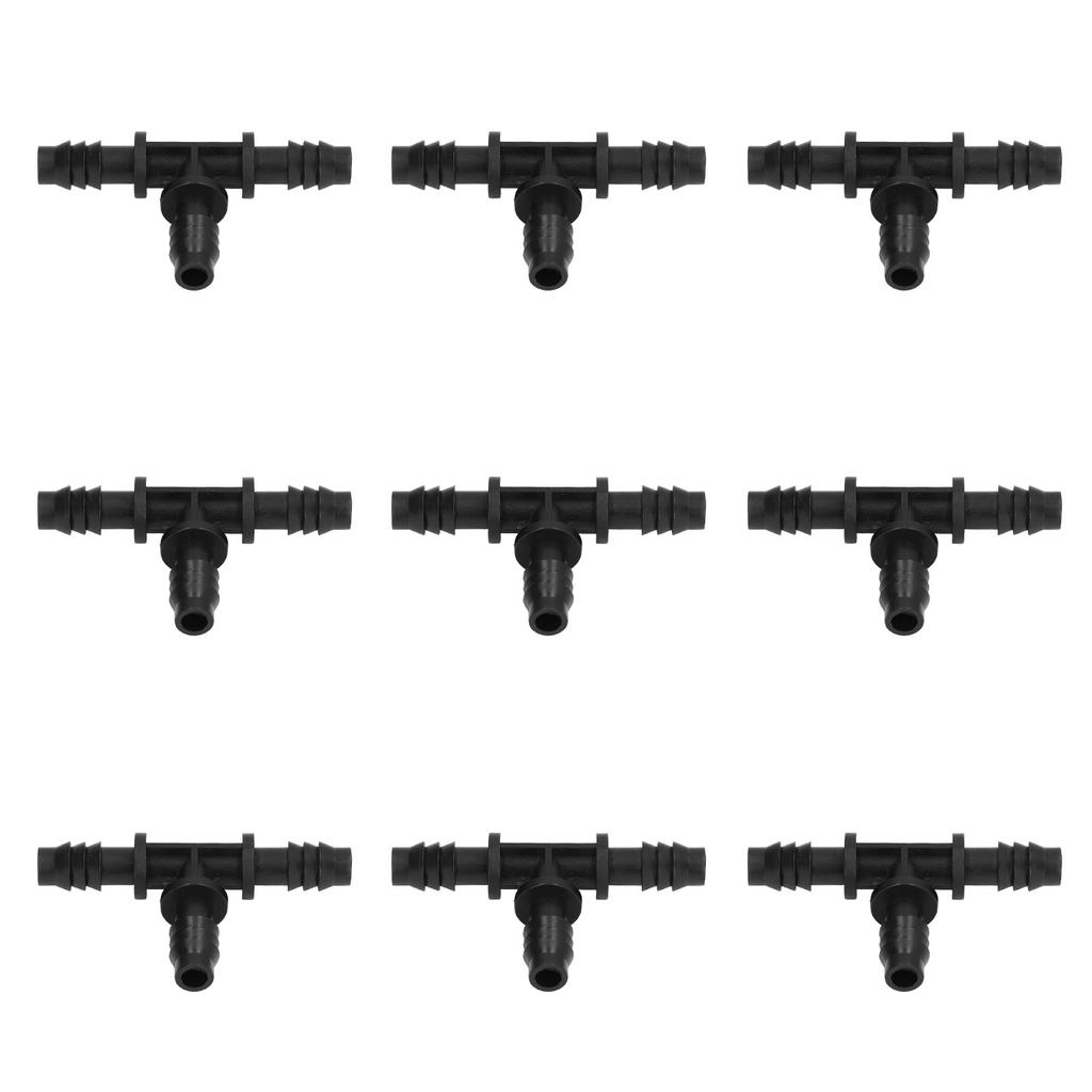 40 шт. фитинг для капельного орошения с колючим разъемом 8/12 мм, трубчатый тройник для садового газона