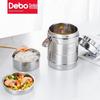 Изолированный ланч-бокс из нержавеющей стали Debo Cooks