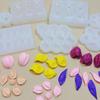 Gesang Flower & Tulip Leaf Silicone Mold for DIY Soap & Cake Decoration