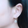 Umcho Valentines Day Gift Zircon Stone Drop 925 Sterling Silver Women's Earrings Fashion Elegant Party Jewelry Earrings with Stones