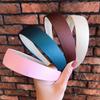 8 Colors Girls Satin Alice Hair Band Hair Hoop Wide HeadBand Fabric