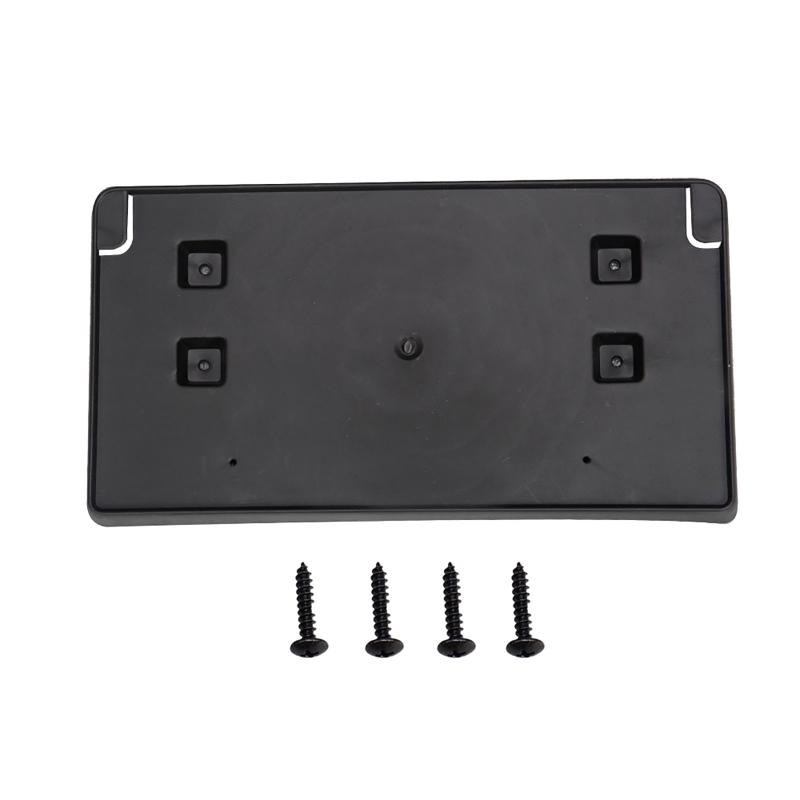 Car Front Bumper License Plate Mounting Bracket Rear License Plate Holder Fit for Jeep Wrangler JL/JT