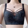Ультратонкий женский бюстгальтер из французского кружева без косточек с кристальной чашкой и ушками кролика - элегантный летний дизайн для лестной посадки