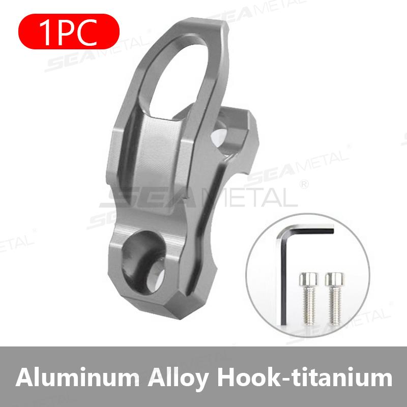 BLALION Motorcycle Luggage Helmet Hook Aluminum Mount Motorcycle Scooter Holder Bag Hanger Multi-functional Hook Accessories