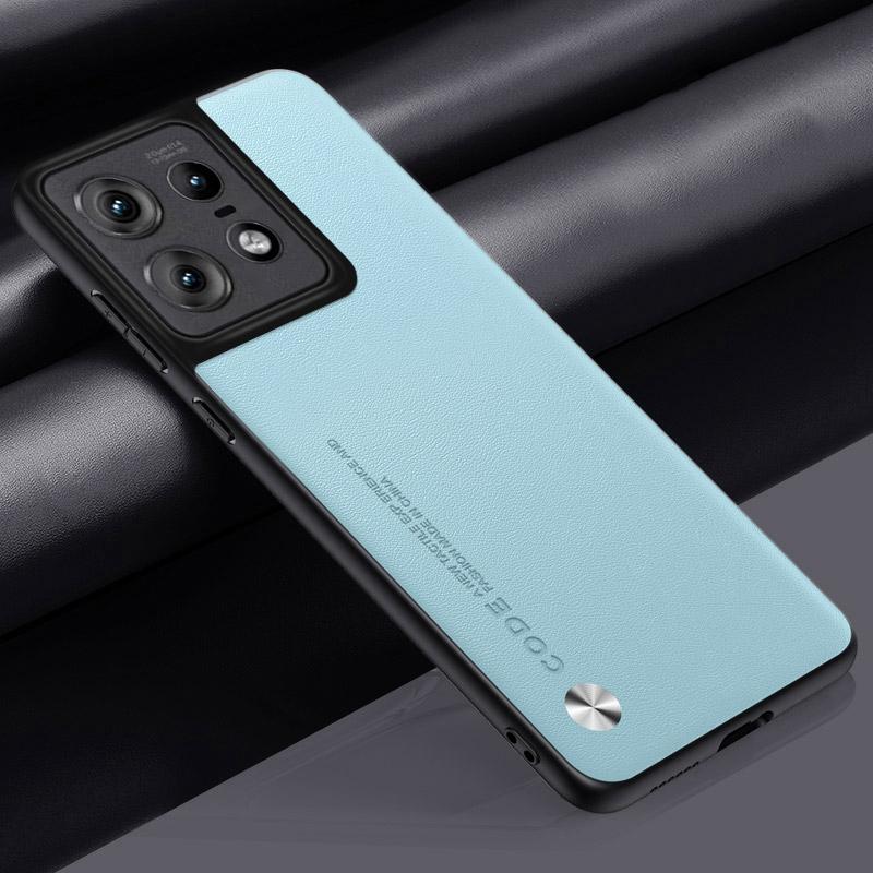 Роскошный чехол из искусственной кожи для Motorola Edge 50 Pro, задняя крышка, матовый силиконовый защитный чехол для телефона Motorola Moto Edge 50 Pro 5G