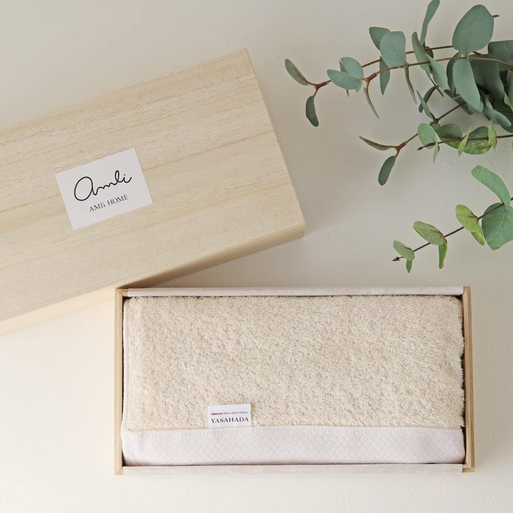 Сладкий дуэт Полотенце Сенсю Банное полотенце Подарок Подарок 1 Сделано в Идеально в качестве или Подарка (Деревянная коробка, обернутая) - Полотенце, Япония, 100% хлопок, Подарок, Праздник,