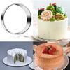 5Pcs Round Biscuit Mold Set Stainless Steel Baking Mould Dumpling Skin Cutters  Dumpling