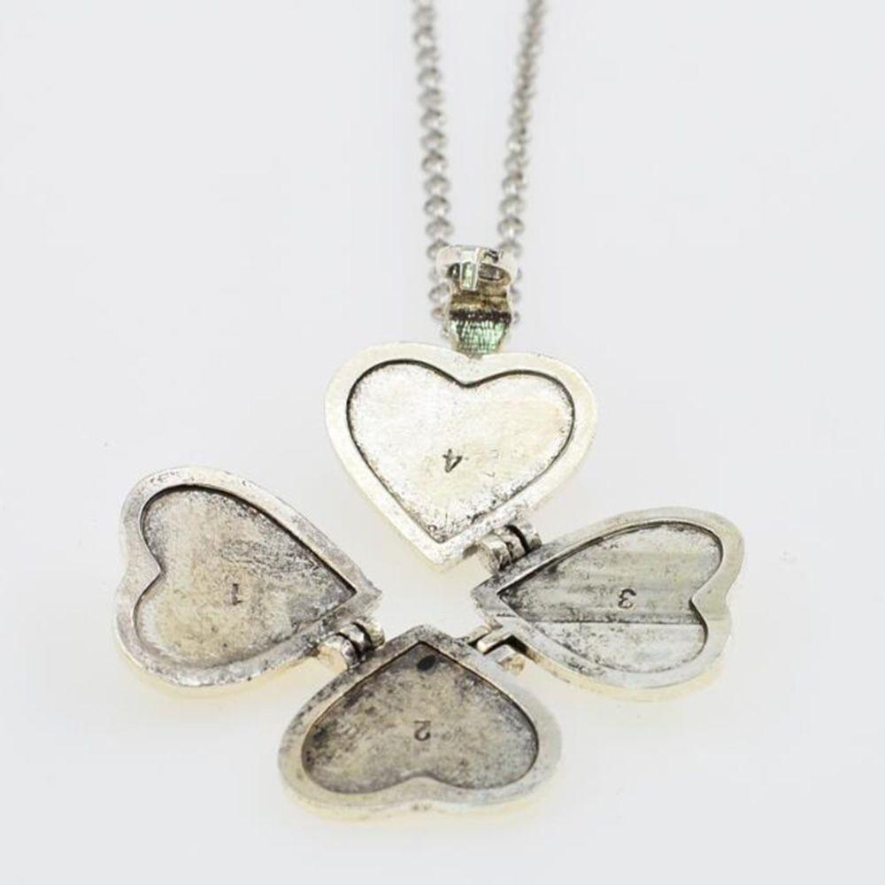 DIY Фото Локет 4-слойный Подвеска Новое Ожерелье