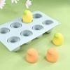 Food Grade Silicone Mango Mousse Cake Mold 15-Cavity French Pastry Mold Baking Mold  Chocolate