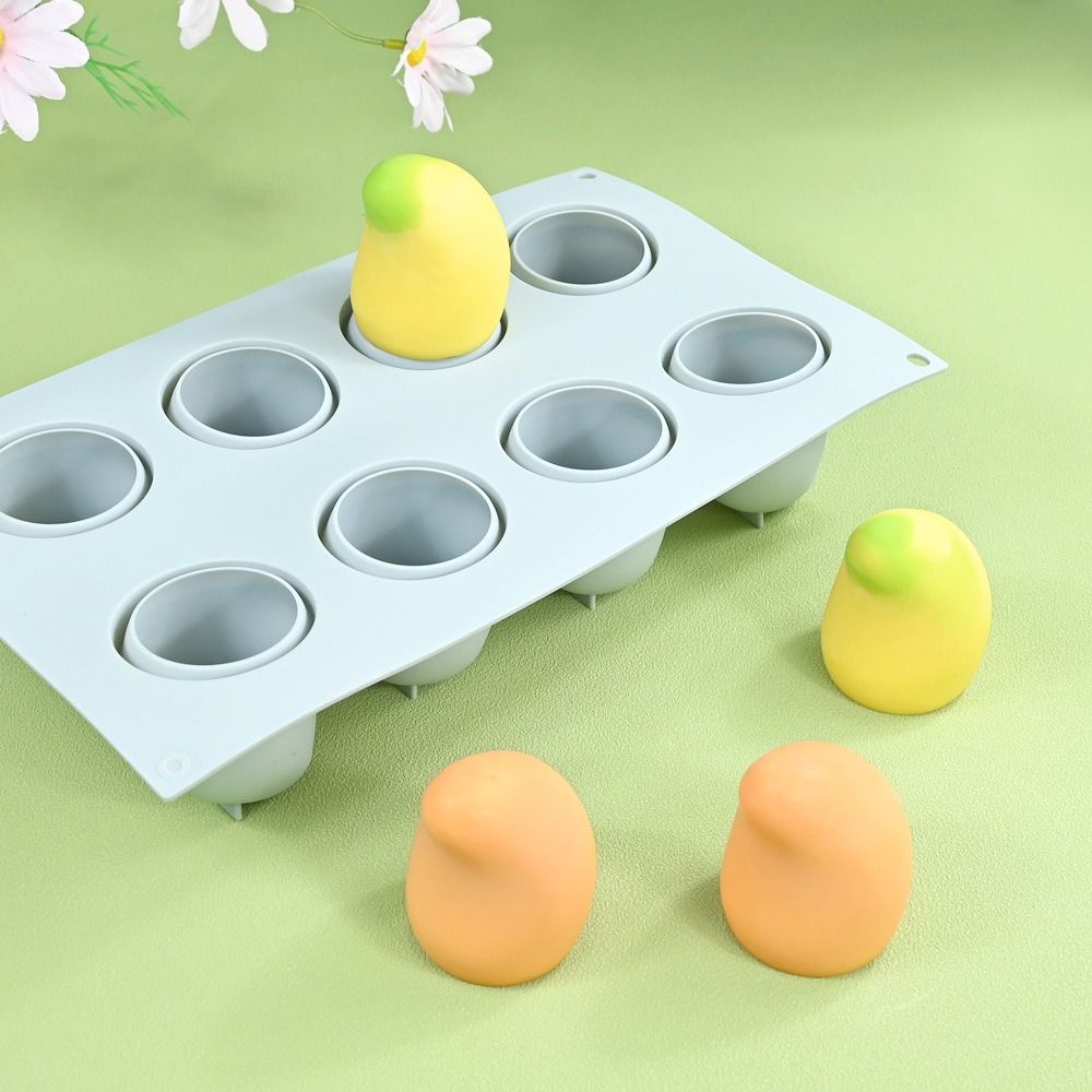Food Grade Silicone Mango Mousse Cake Mold 15-Cavity French Pastry Mold Baking Mold Chocolate