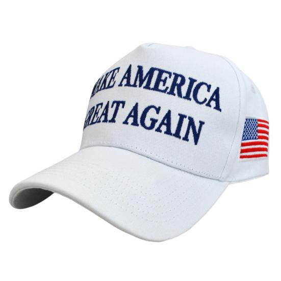 1/2 шт. бейсболка Трампа с вышитыми буквами и длинными полями MAGA 2024 президентская избирательная кампания с рисунком американского флага митинги вечеринки унисекс кепка
