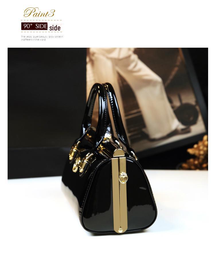 Женская сумка через плечо и руку со стразами 2024 года — стильная форма подушки из яркой кожи