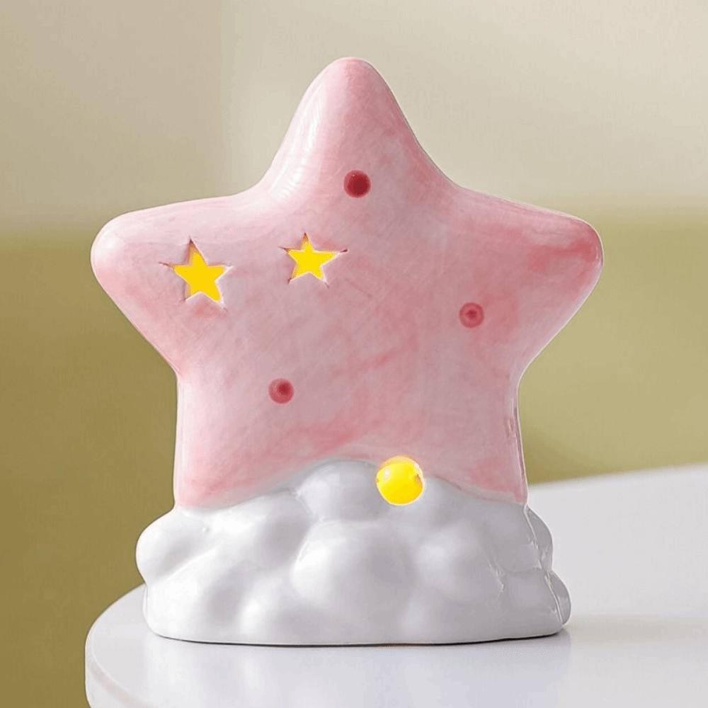 Star-Shaped Star Night Lamp Creative Decor Lamp Delicate Sleeping Lamp Indoor Decor
