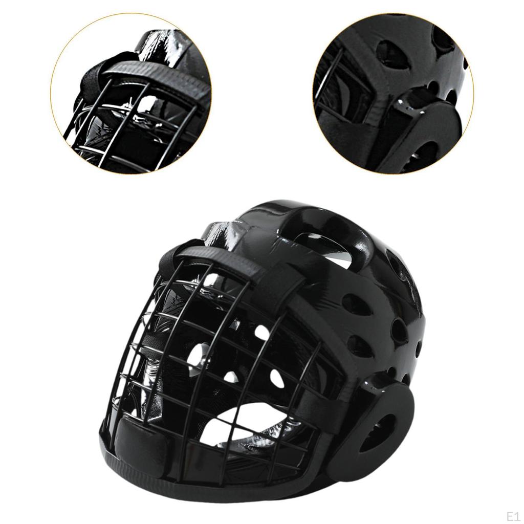 Boxing Head Guard Face Protector Breathable Comfortable Padded Training Protection Martial Arts