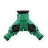 Y-Type Water Pipe Hose Diverter: 1-to-2 Male Thread Faucet Quick Connector