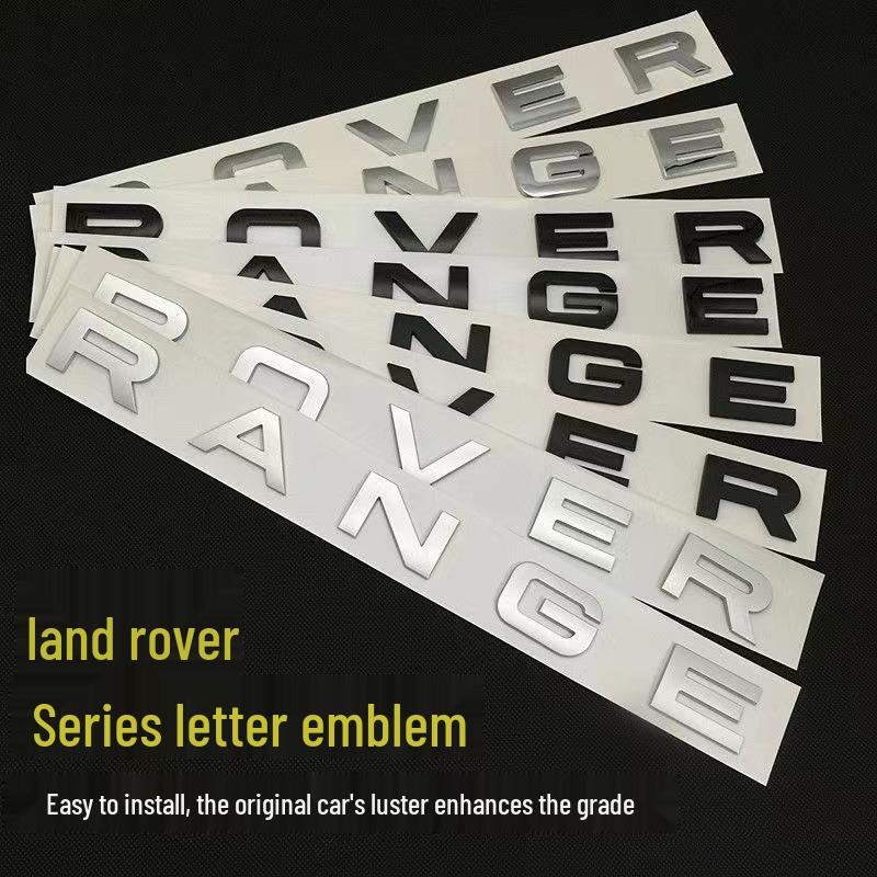 Land Rover Range Rover Evoque Executive Sport Logo Stickers - Front & Rear