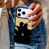 Чехол для телефона Силуэт коровы и лошади на закате Для iPhone 17 Air 14 15 13 12 Max Чехол Для Apple 16e 11 Pro Max Plus Coque