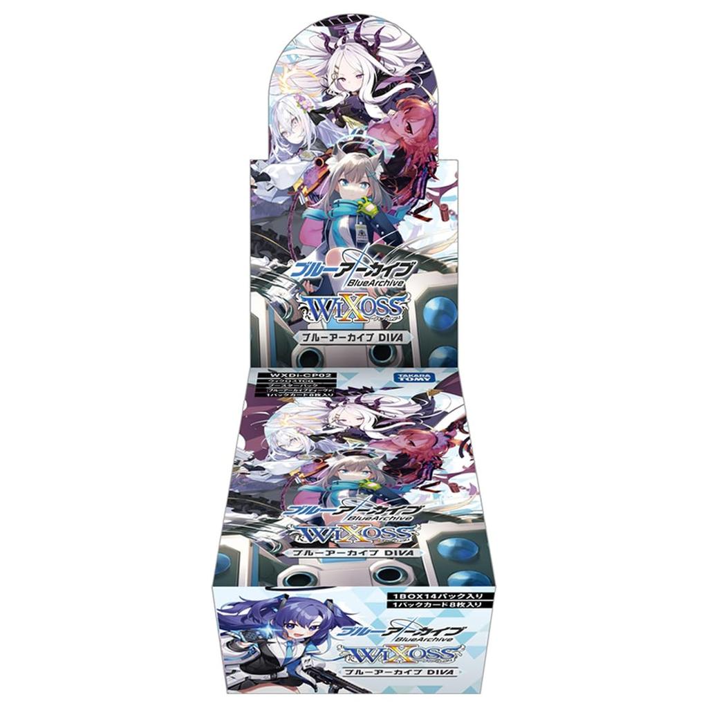 TAKARA TOMY WIXOSS WIXOSS TCG Booster Pack Blue Archive DIVA BOX WXDi-CP02