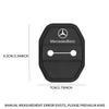 SFL1  Car Silicone Door Lock Cover Protective Cap Stickers Accessories For Mercedes Benz AMG W126 W140 W190 W222 4MATIC W204 W212 W203