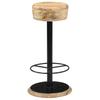 Bar Stools 2 pcs Solid Mango Wood