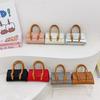 Stylish Girl Handbag Kids Mini Shoulder Bag Shopping Purse With Simple Style