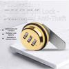 Zinc Zinc Zinc Alloy Password Coded Lock Multicolor Metal Security Locks Cabinet Lock  RV Storage