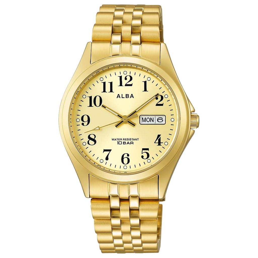 Alba Standard Quartz AQGK469 Champagne Gold [Seiko Watch] Men's