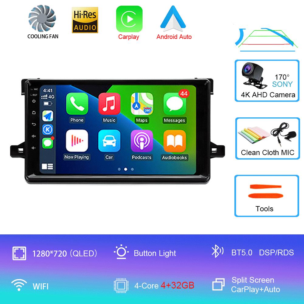 Android 14 для Toyota Prius XW50 2015 2016 2017 2018 2019 2020 Автомобильное радио GPS Carplay Мультимедийный плеер Навигация Стерео Авто BT