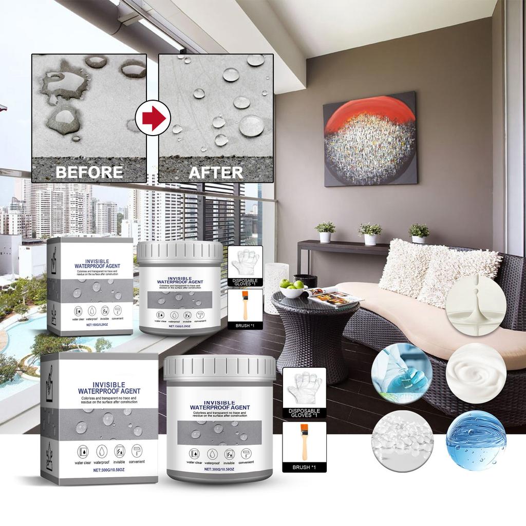 Невидимый водонепроницаемый агент, устойчивый к утечкам, водонепроницаемый изоляционный герметик для Reapir, плитки, стены, крыши, дерева