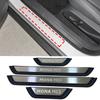 For Xpeng Mona M03 2024 2025 Car Accessories Door Sill Scuff Plate Pedal Trim Stickers Auto Threshold Stlyling Protector