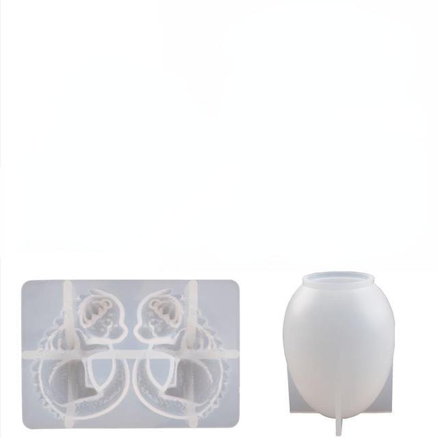 2 шт., смоляная форма для яйца дракона, сделай сам, милая силиконовая форма для динозавра для смолы, эпоксидная форма для яйца, ручная работа