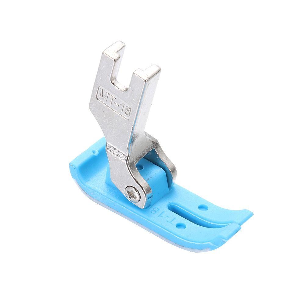 Пластиковая лапка прижимной лапки швейной машины МТ-18 для светлой лапки прижимной лапки платформенного автомобиля ткани