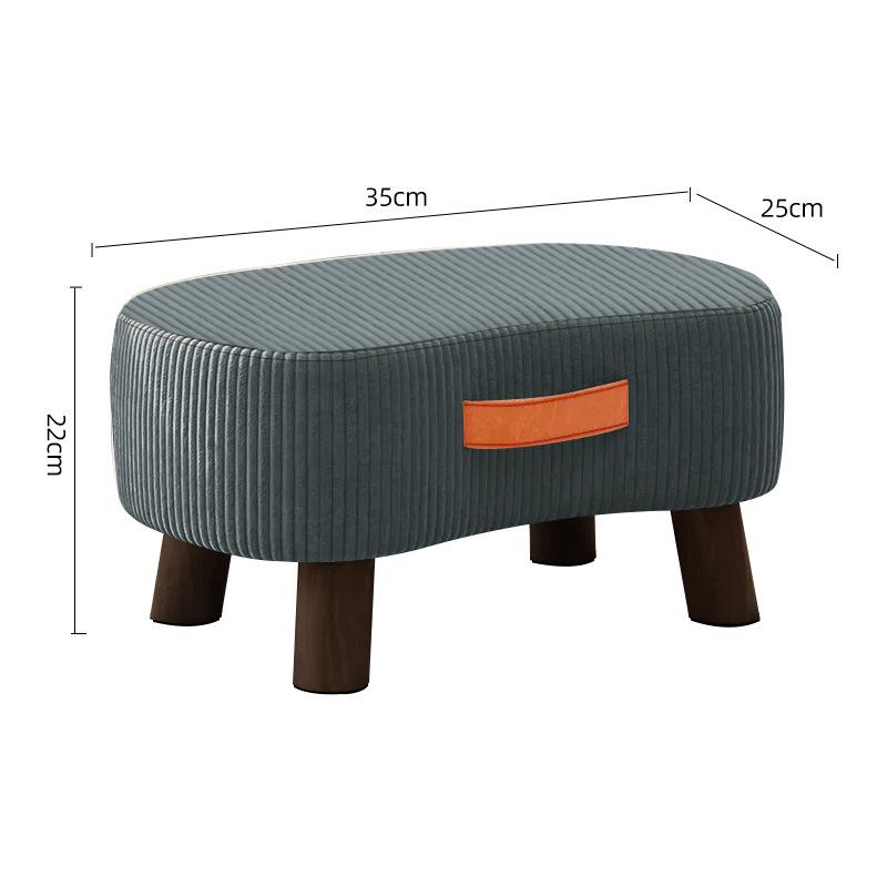Footstool Bench Minimalist Sofa Compact For Living Room And Entrance