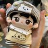 Hedgehog T-shirt 10cm Cotton Doll Clothes Striped Hat Suit Doll Clothes Outfit Funny Lovely Doll Dress Up Set 10cm Cotton Doll