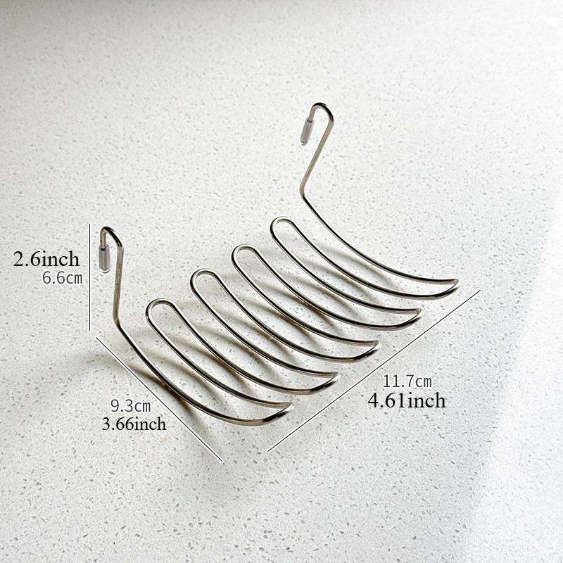 Expandable Stainless Steel Drain Rack Multifunctional Hanging Storage Basket Drain Tray Kitchen Sink Organizer Adjustable Rack