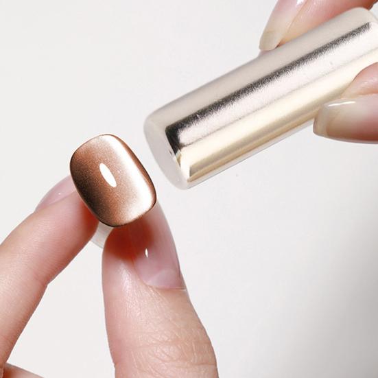 Heart Magnet Set Nail Art Tool with Y-Shaped Guide Magnetic Rods Cat Eyes Effect Professional Nail Design Kit for Home Salon